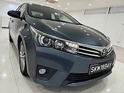 Toyota Corolla Altis 1.6L CVT Elegance LED Keyless Grey 2015